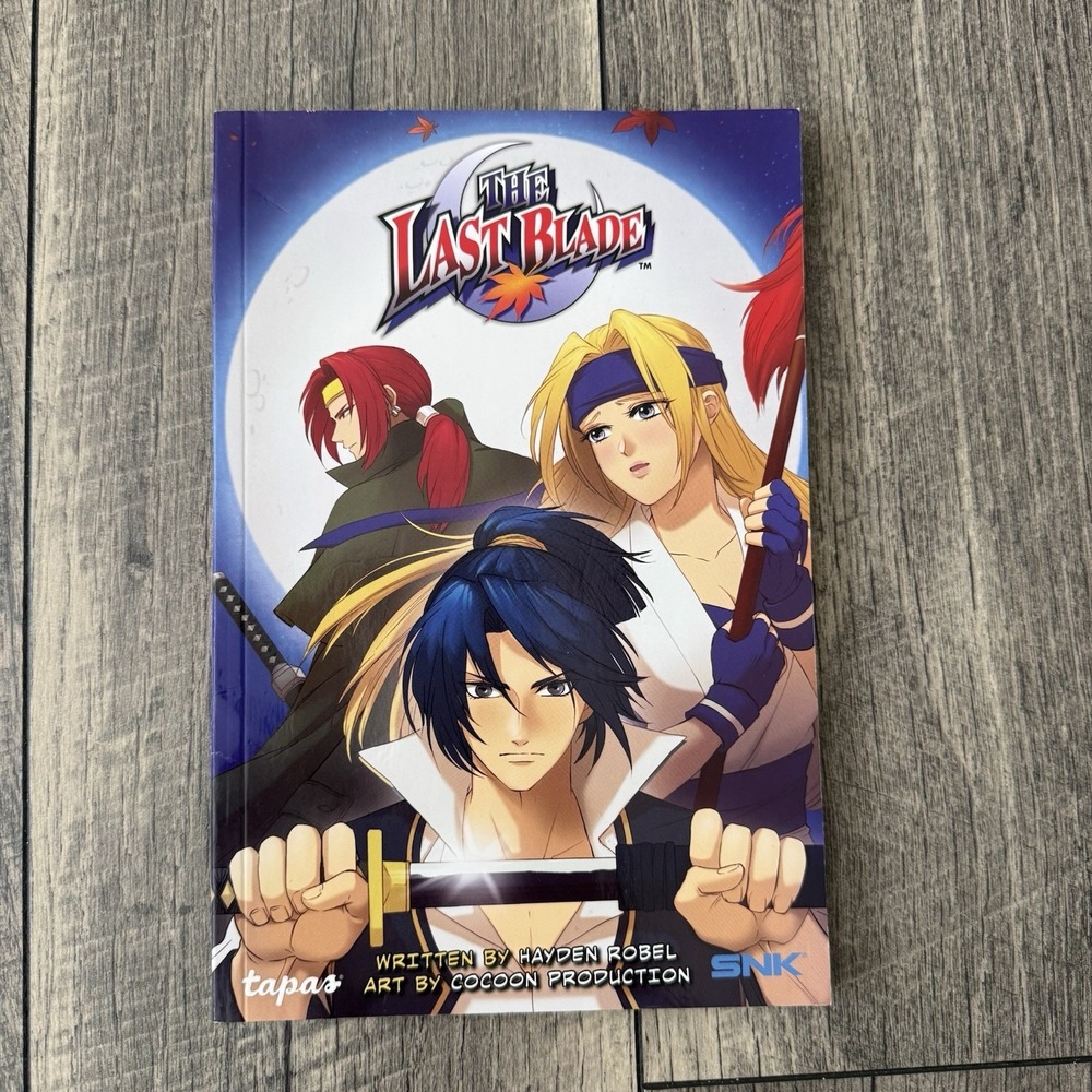 The Last Blade Graphic Novel SNK Tapas Hayden Robel Cocoon Production Paperback